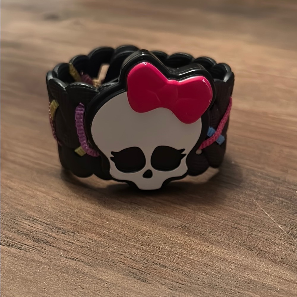 Bracelet Mattel 2015 Monster High Skull McDonald's